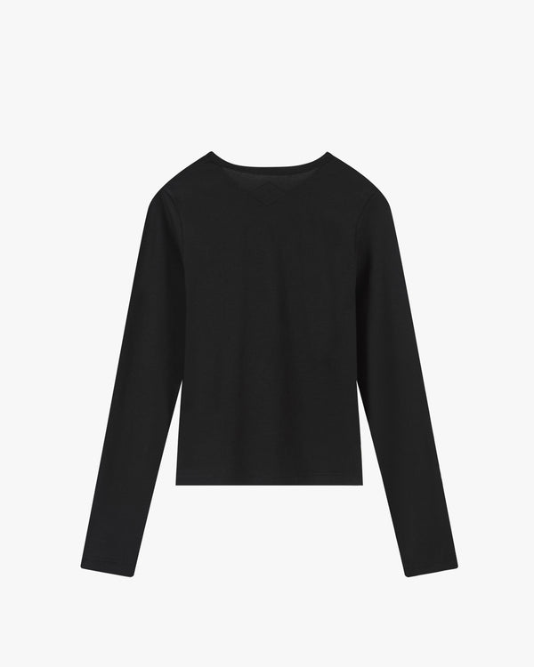 Husky Long-Sleeve Tee Black