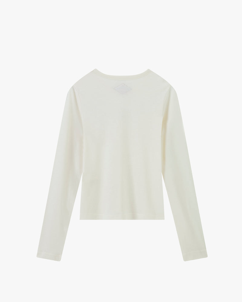Husky Long-Sleeve Tee Ivory