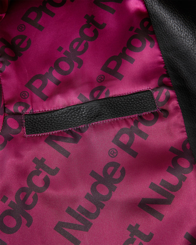 Iconic Leather Jacket Black