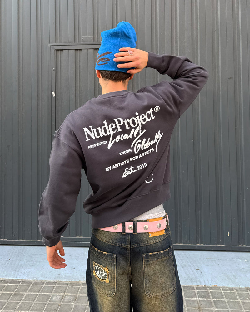 Global Soon Sweatshirt Ash