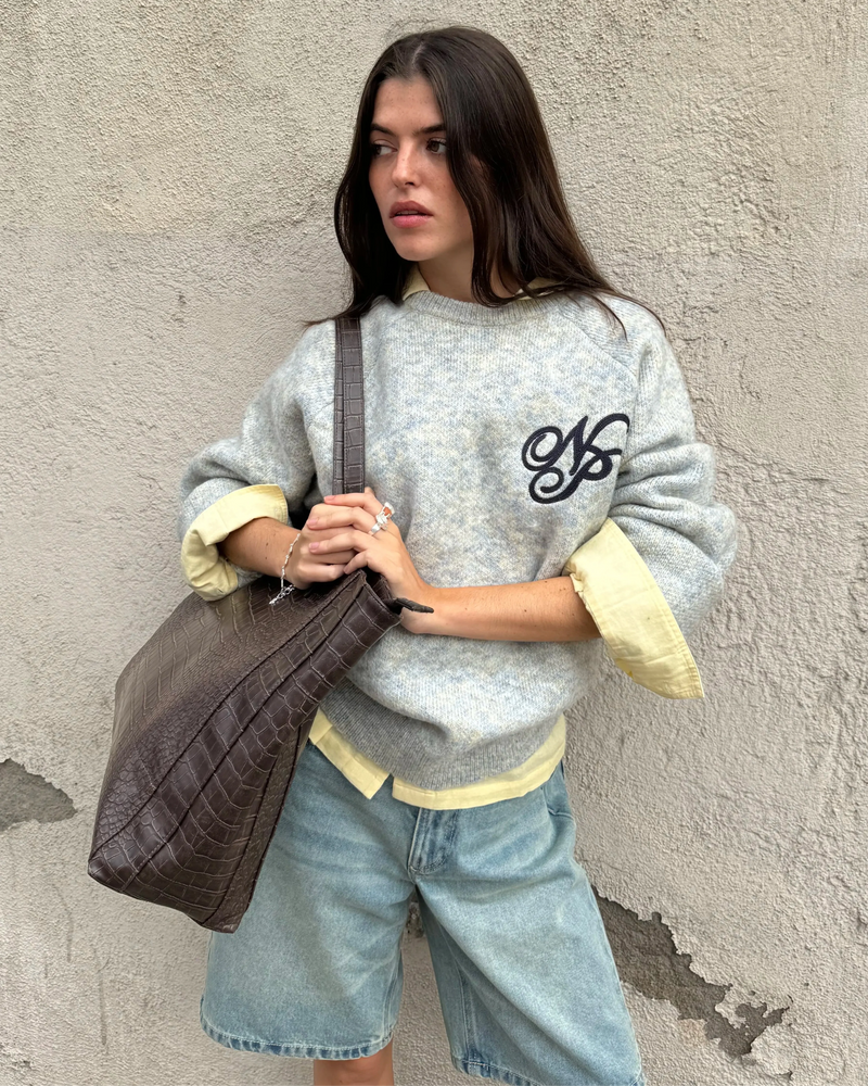 Le Marais Knit Sweater Grey
