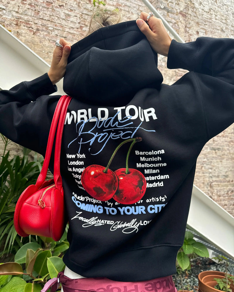 Nude Tour Hoodie Dark Grey