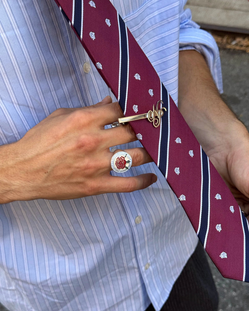Elegant Tie Burgundy