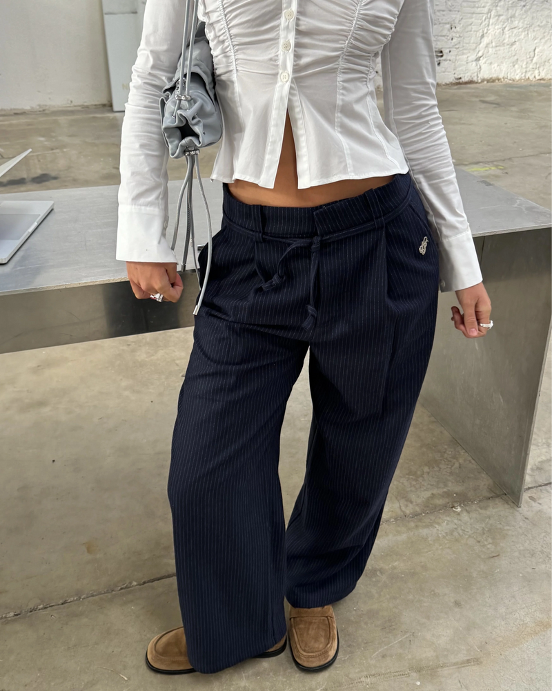 Alcalde Tailoring Pants Navy