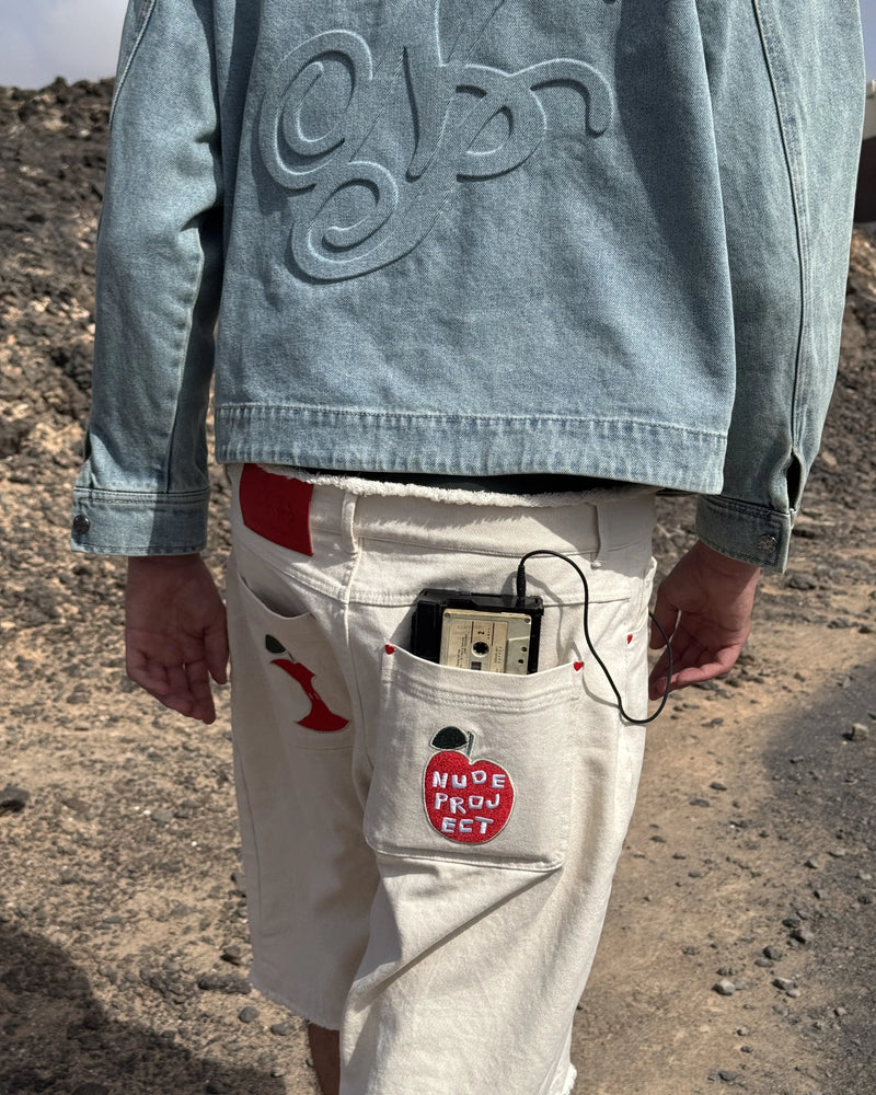 Apple Crew Denim Shorts Raw