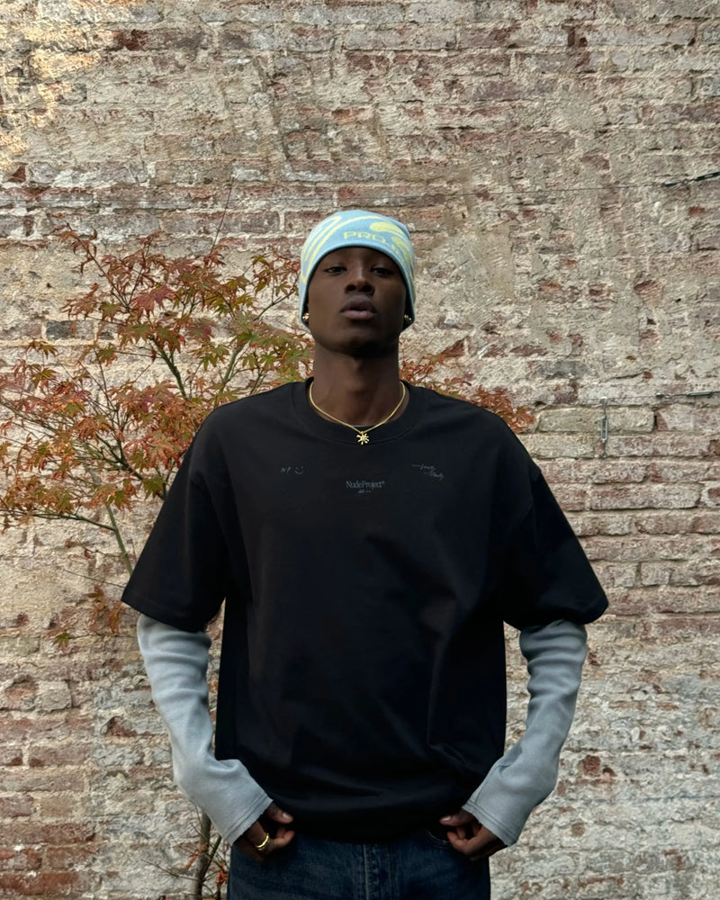 Global Soon Tee Black