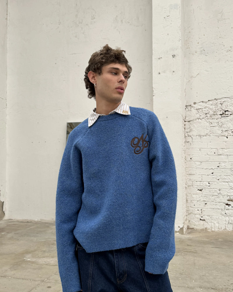Le Marais Knit Sweater Blue