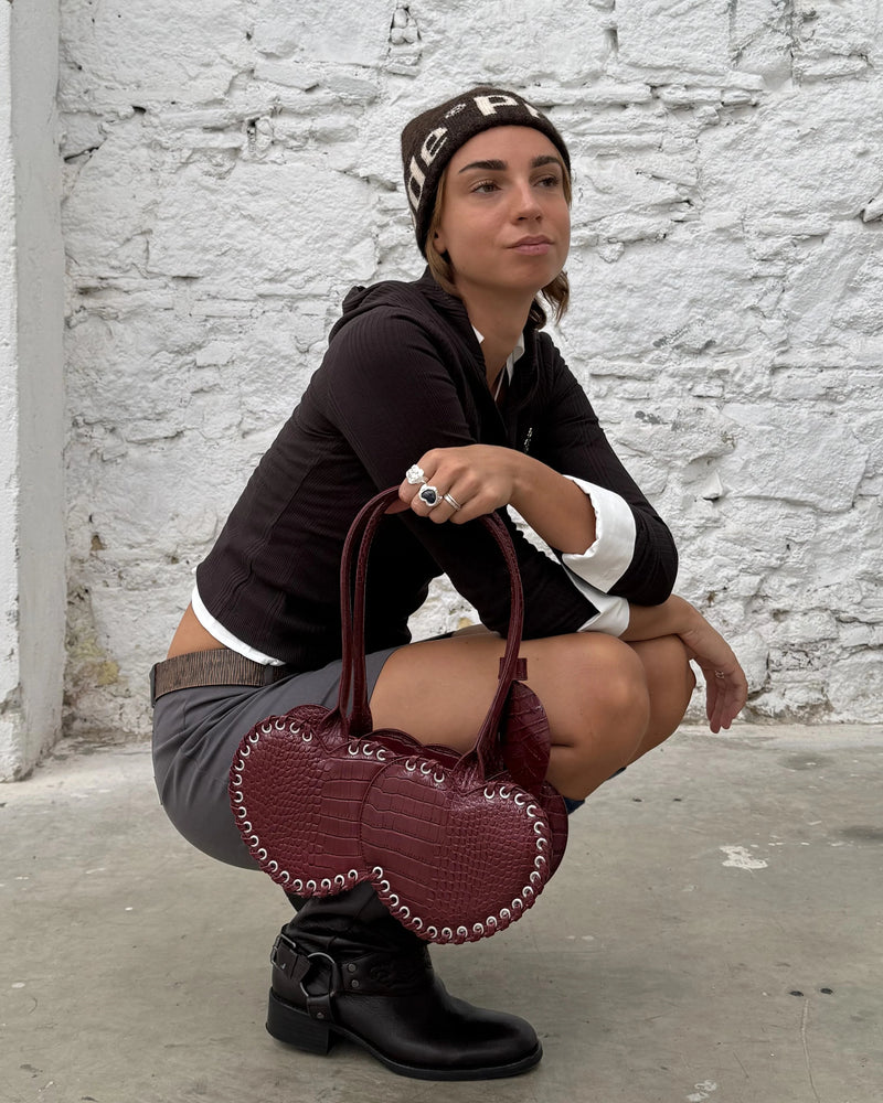 Croco Cherry Bag