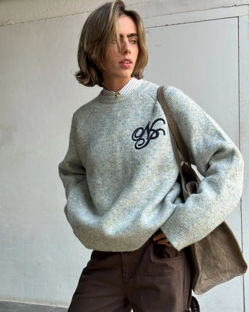 Le Marais Knit Sweater Grey