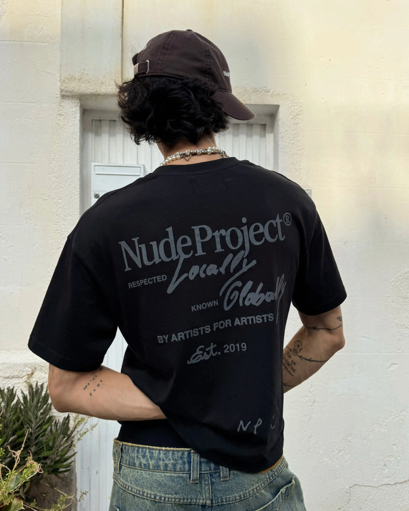 Global Soon Tee Black