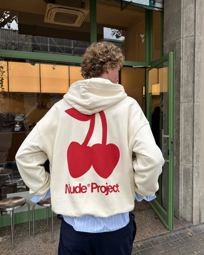 Cherry Logo Hoodie Marshmallow