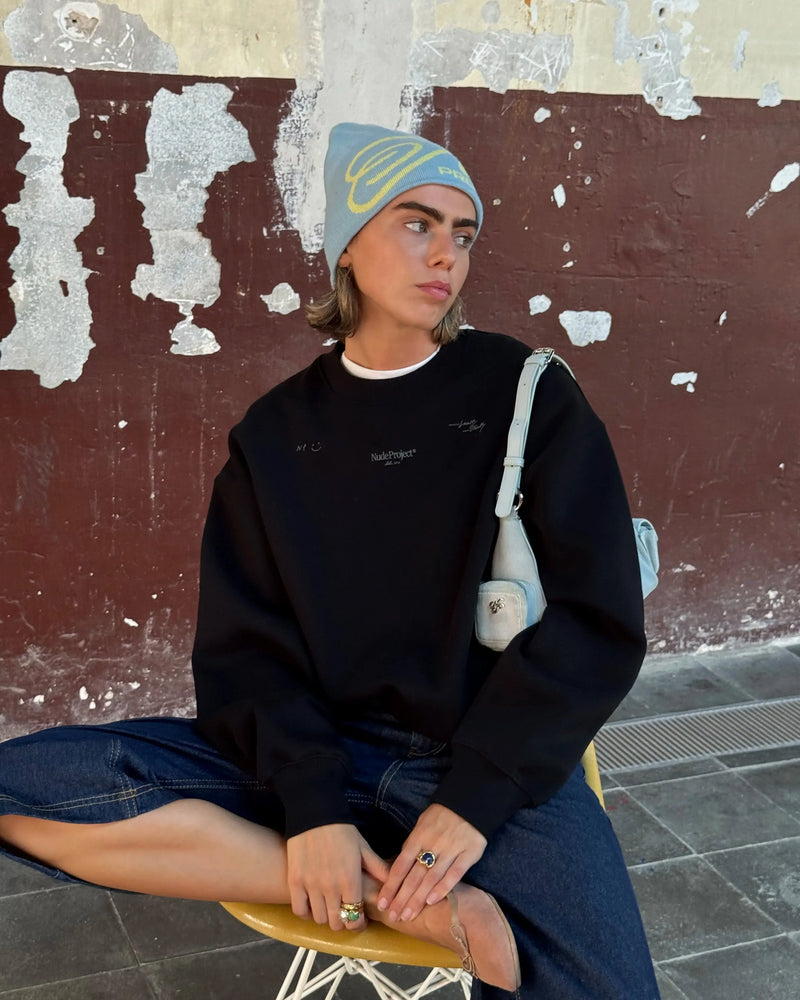 Global Soon Sweatshirt Black