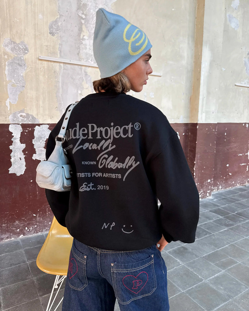 Global Soon Sweatshirt Black