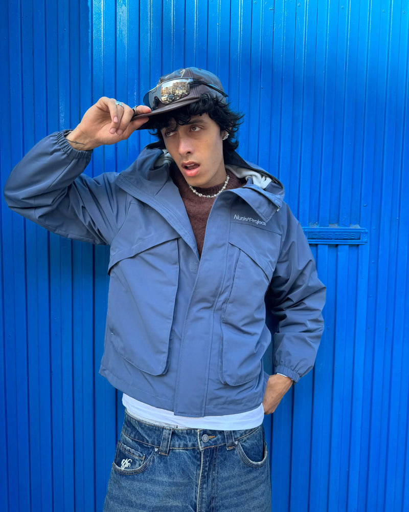 Milestones Windbreaker Jacket Blue