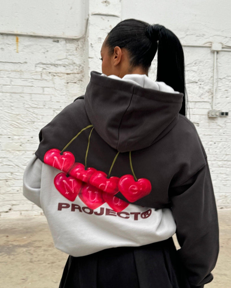 Cherry Hoodie Ash