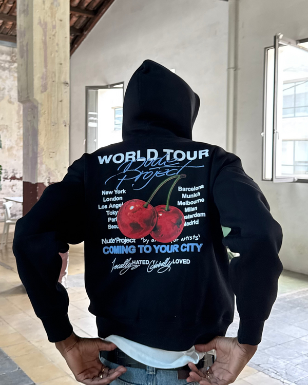 Nude Tour Hoodie Dark Grey