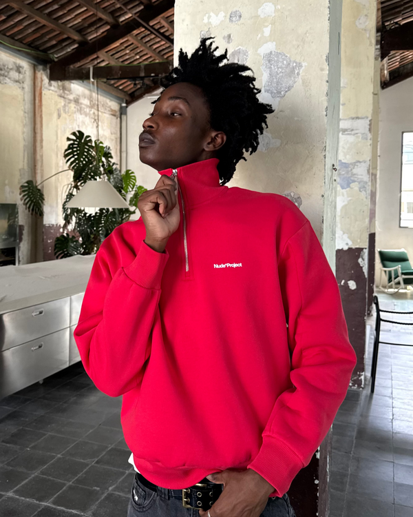 Origins Quarter-Zip Red