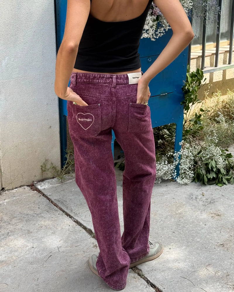 Basic Straight Jeans Fantasy Wash