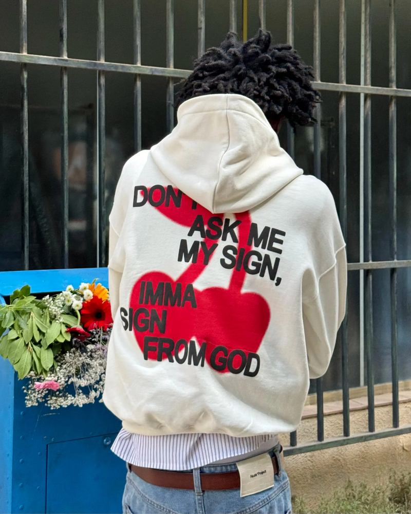 Ladder Hoodie Off-White