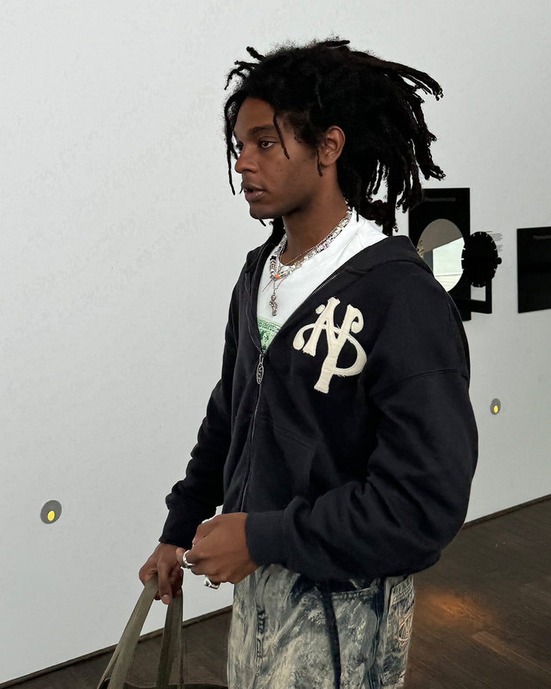 Kill Bill Zip-Up Hoodie Ash