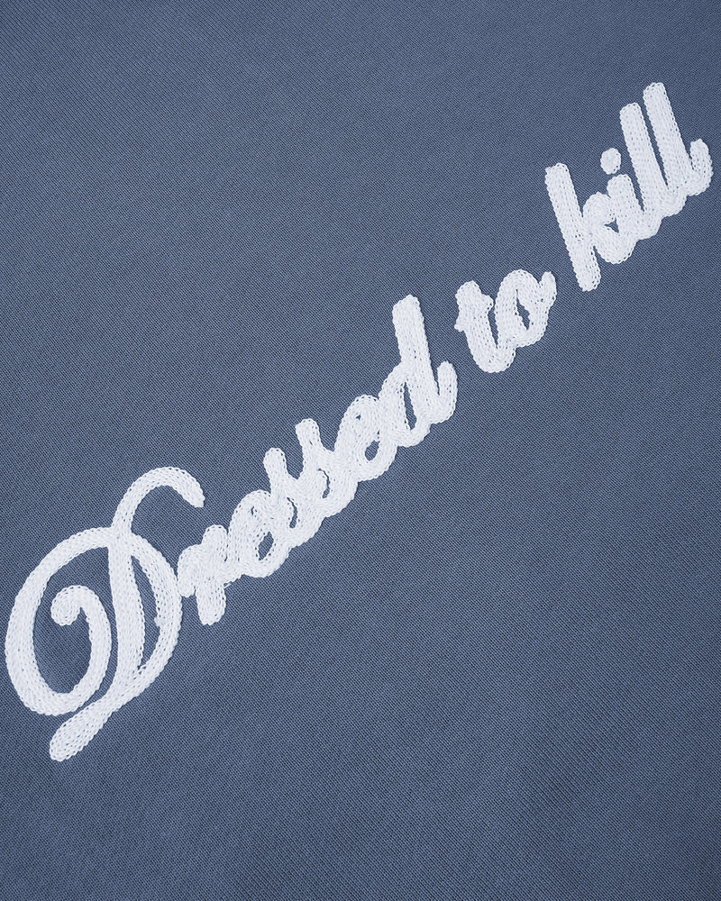 Kill Bill Zip-Up Hoodie Indigo