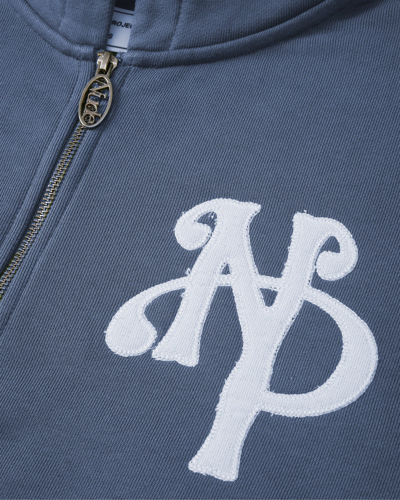 Kill Bill Zip-Up Hoodie Indigo