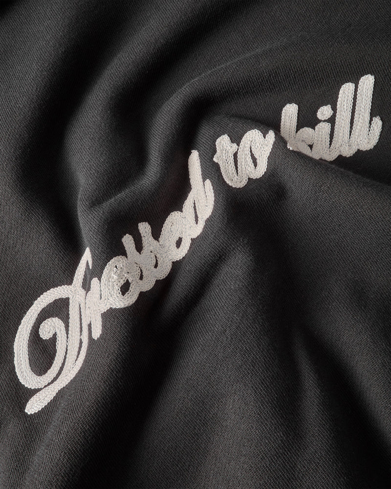 Kill Bill Zip-Up Hoodie Ash