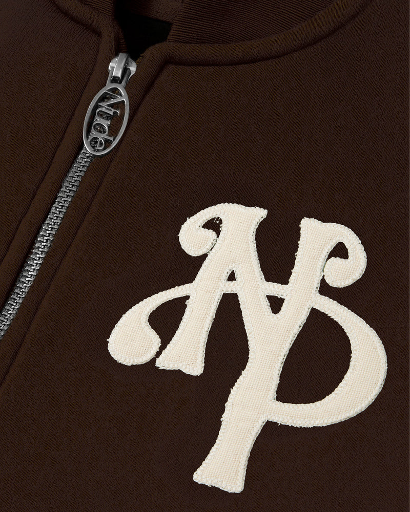 Kill Bill Zip-Up Hoodie Brown