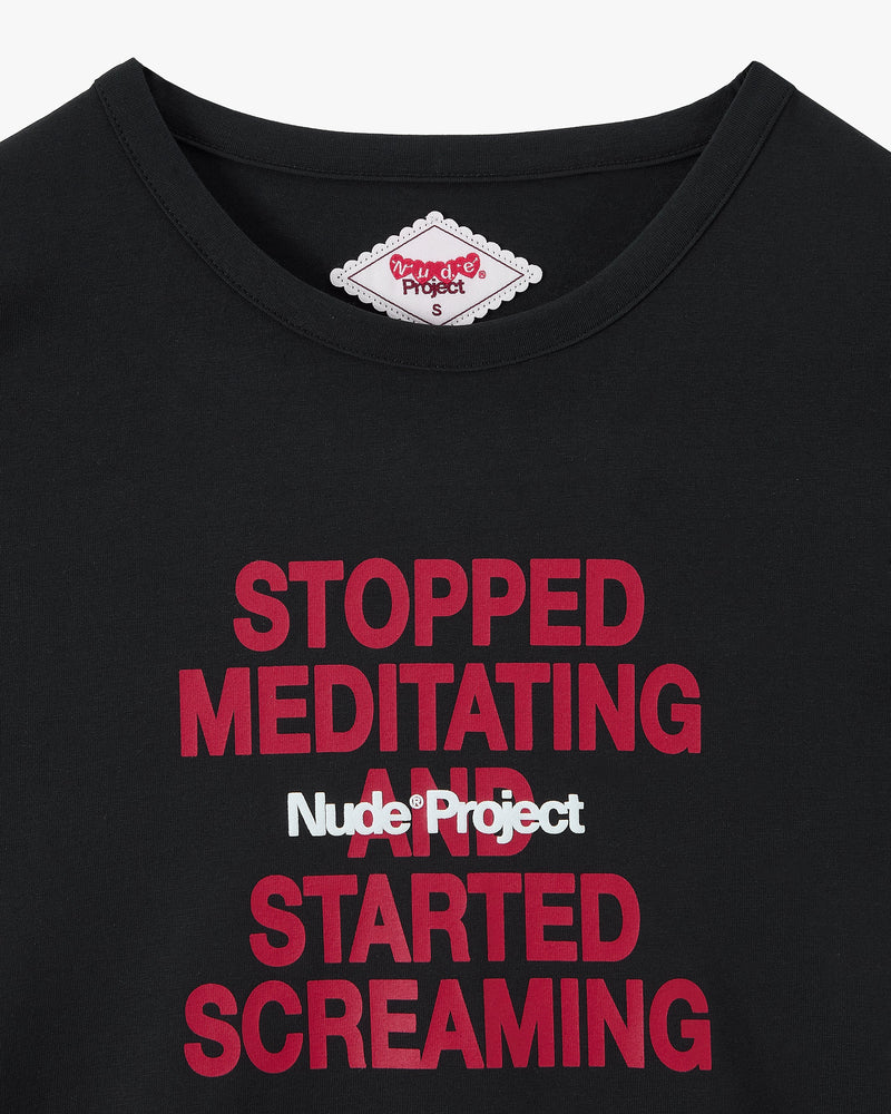 Routine Baby Tee Black