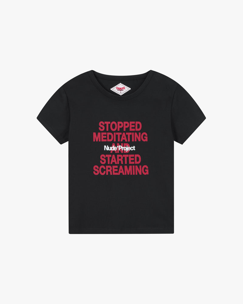 Routine Baby Tee Black