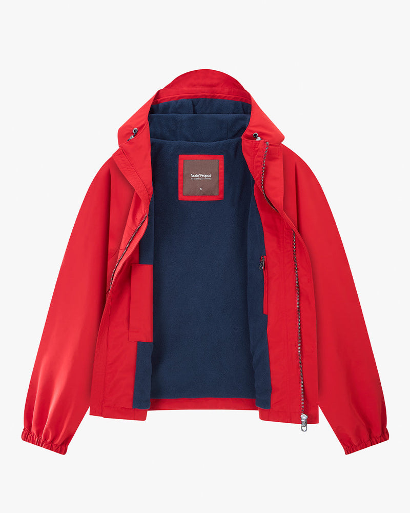 Milestones Windbreaker Jacket Red
