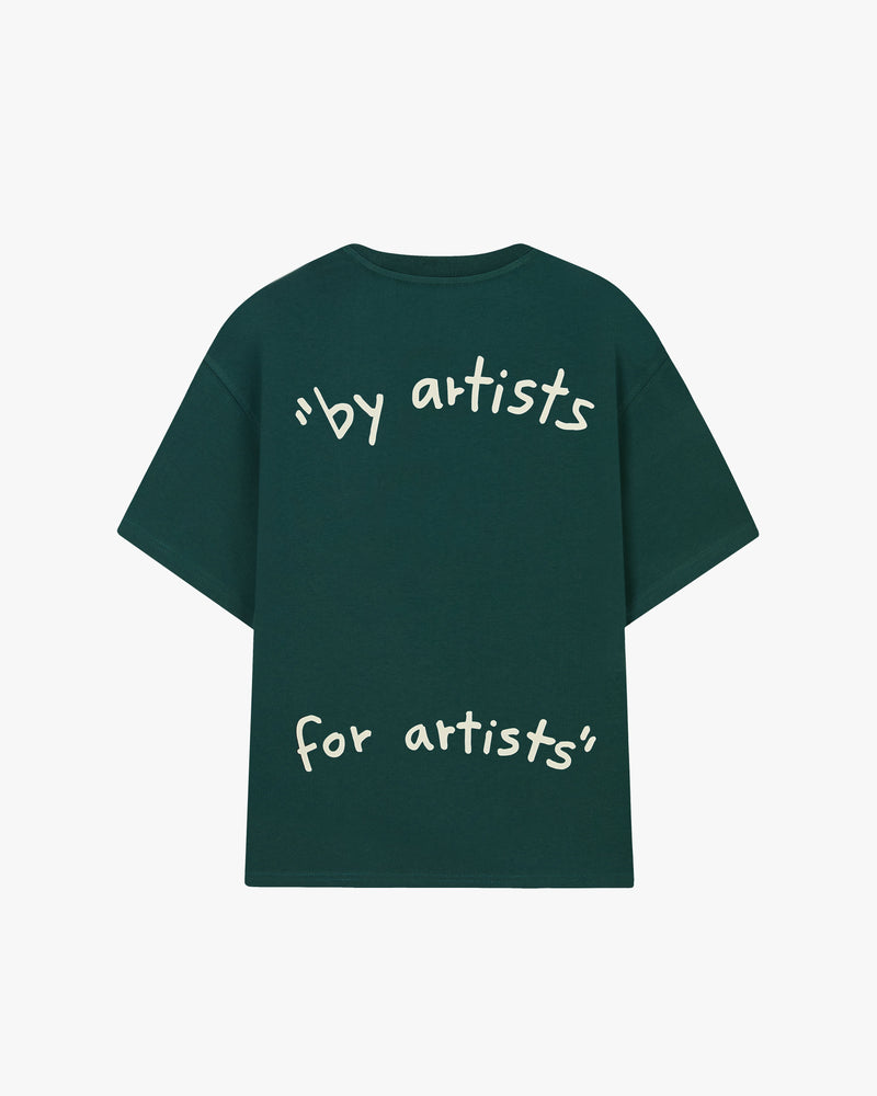 Motto Tee Washed Green