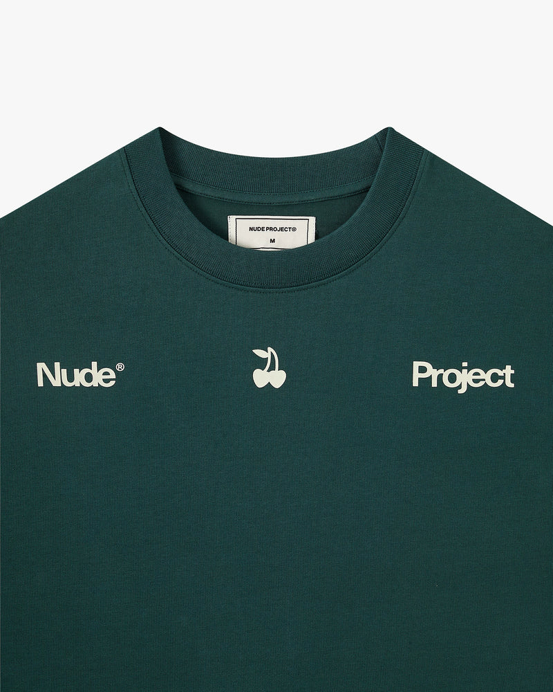 Motto Tee Washed Green