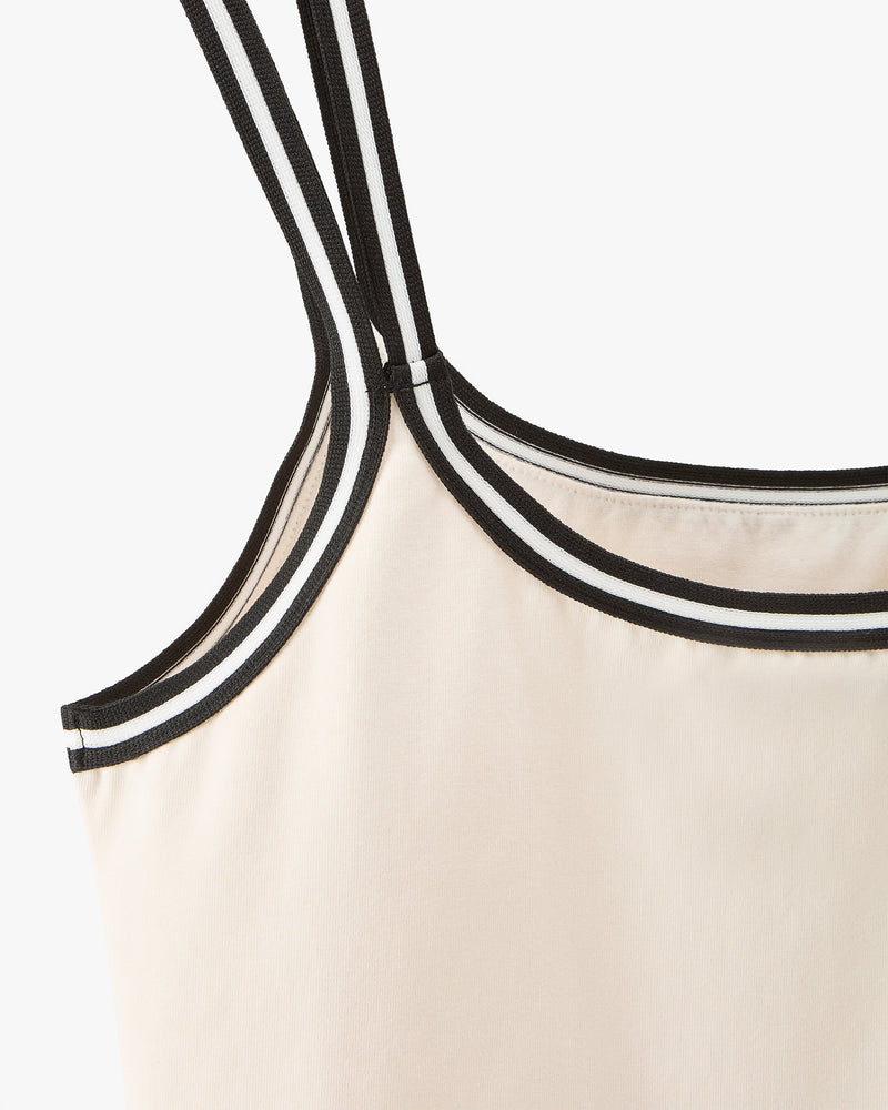 Vacation Tank Top Beige