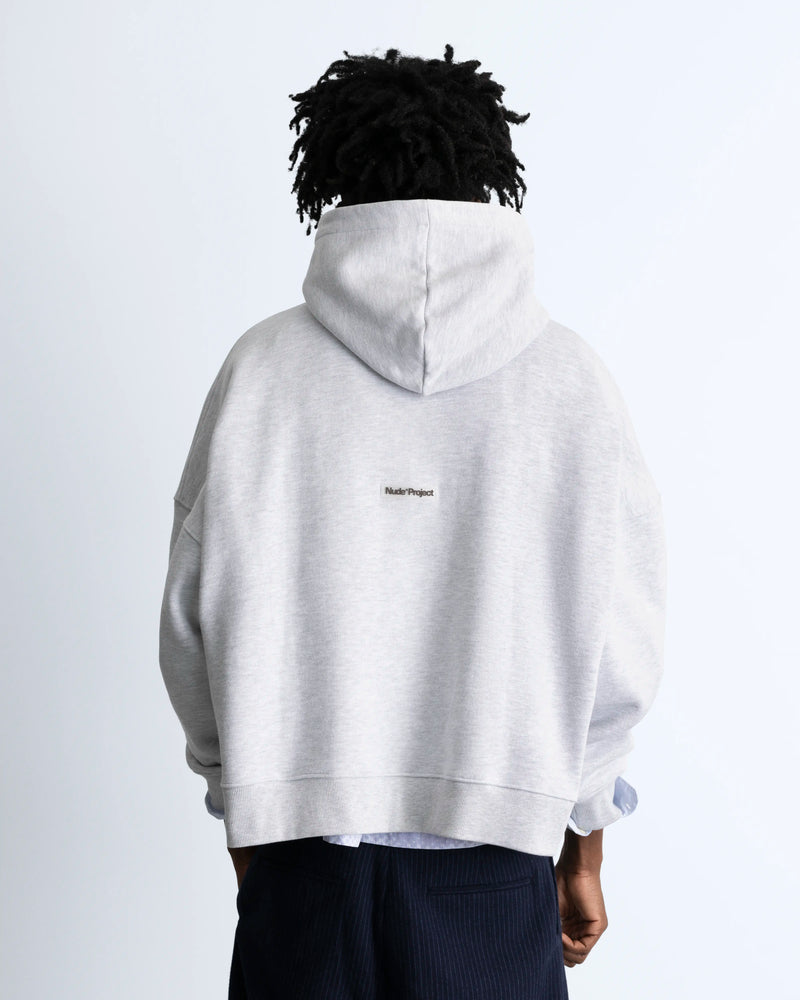 Location Boxy Hoodie Grey