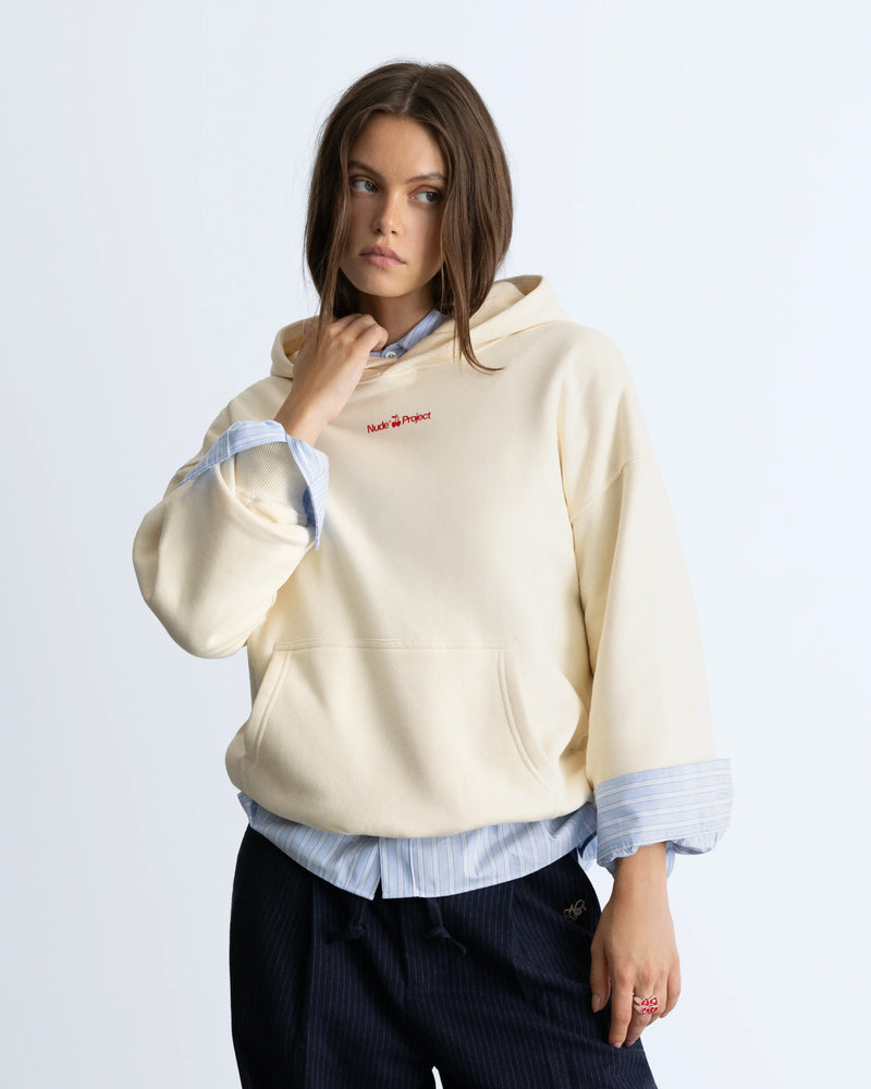 Cherry Logo Hoodie Marshmallow