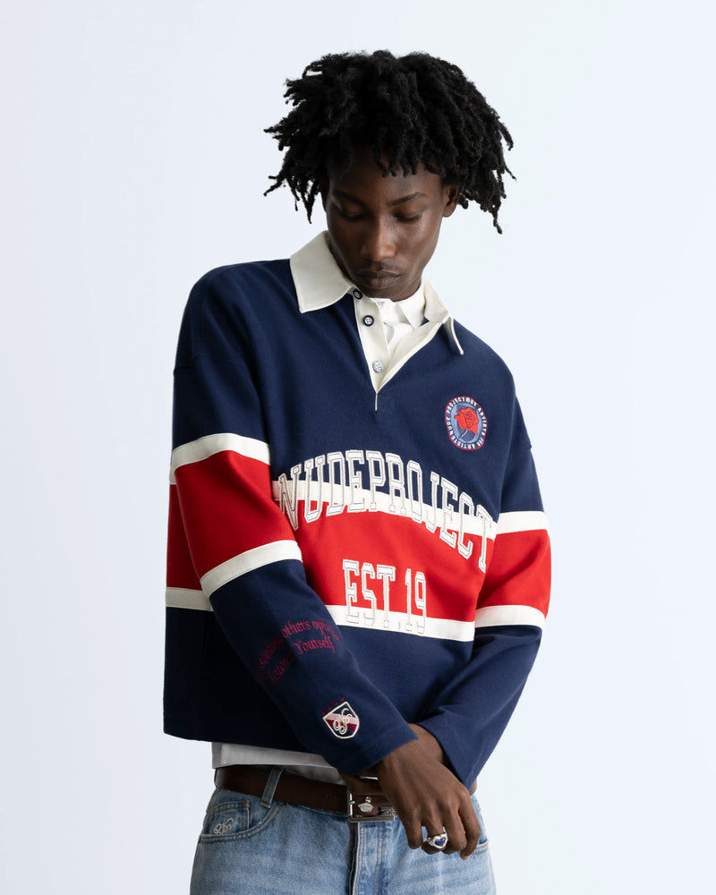 Auba Polo Rugby Navy