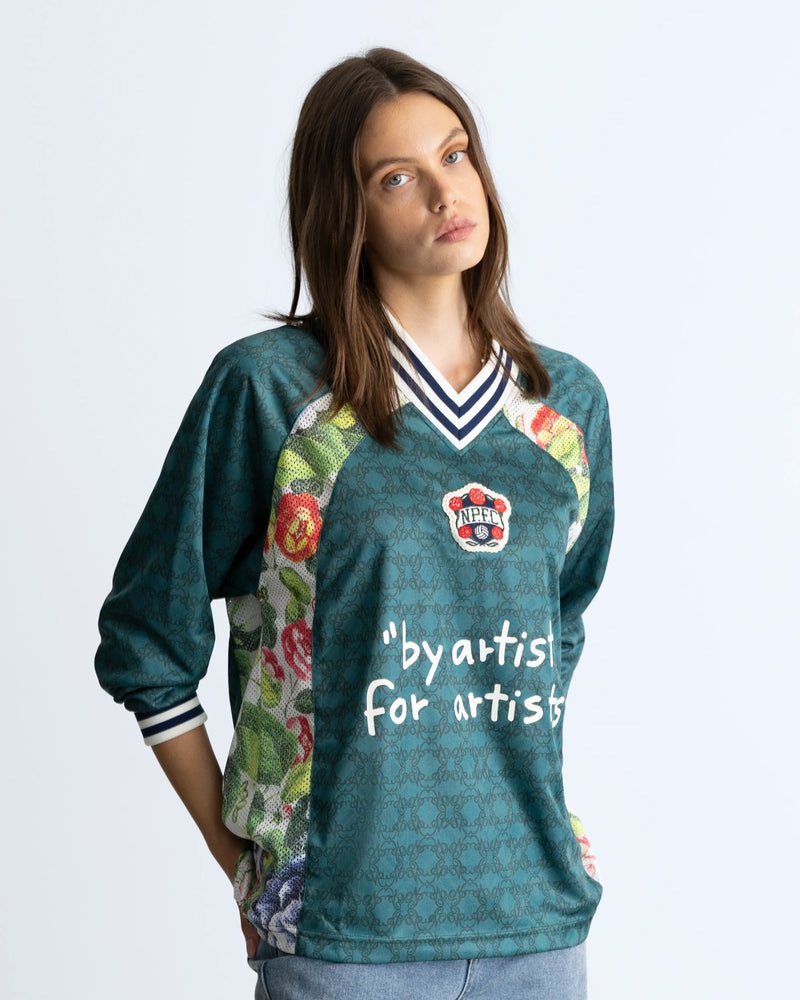 Blaze Football Long-Sleeve Tee Green