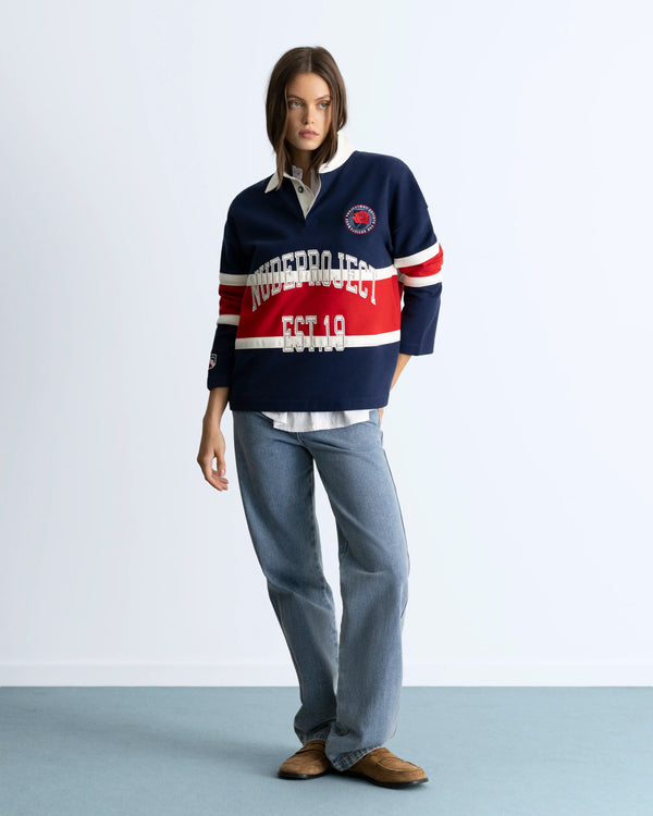 Auba Polo Rugby Navy