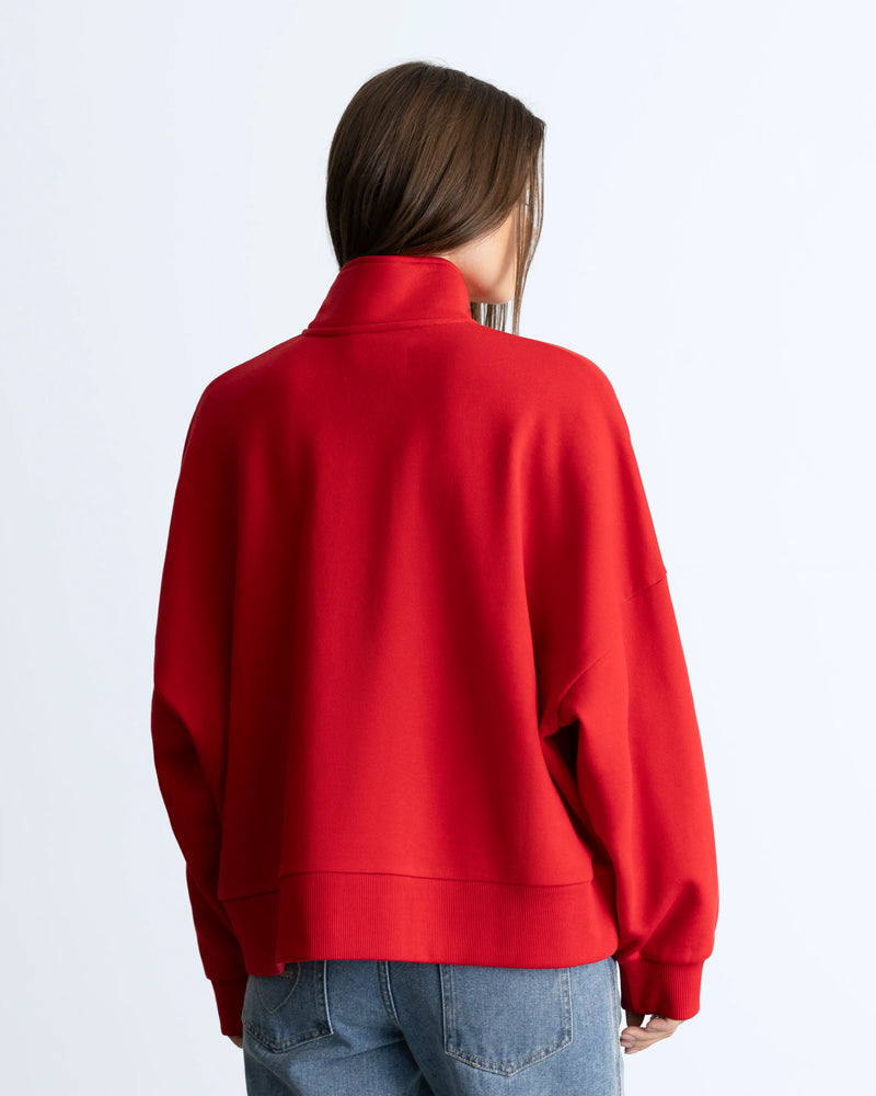 Sport Quarter-Zip Red