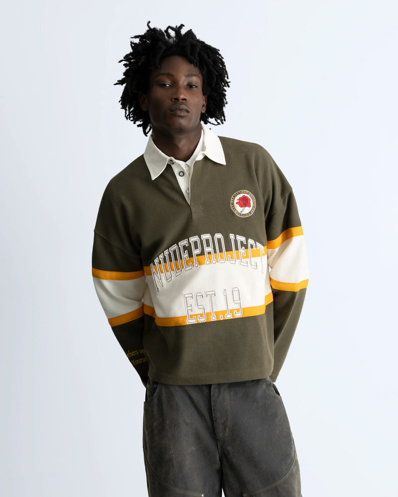 Auba Polo Rugby Green