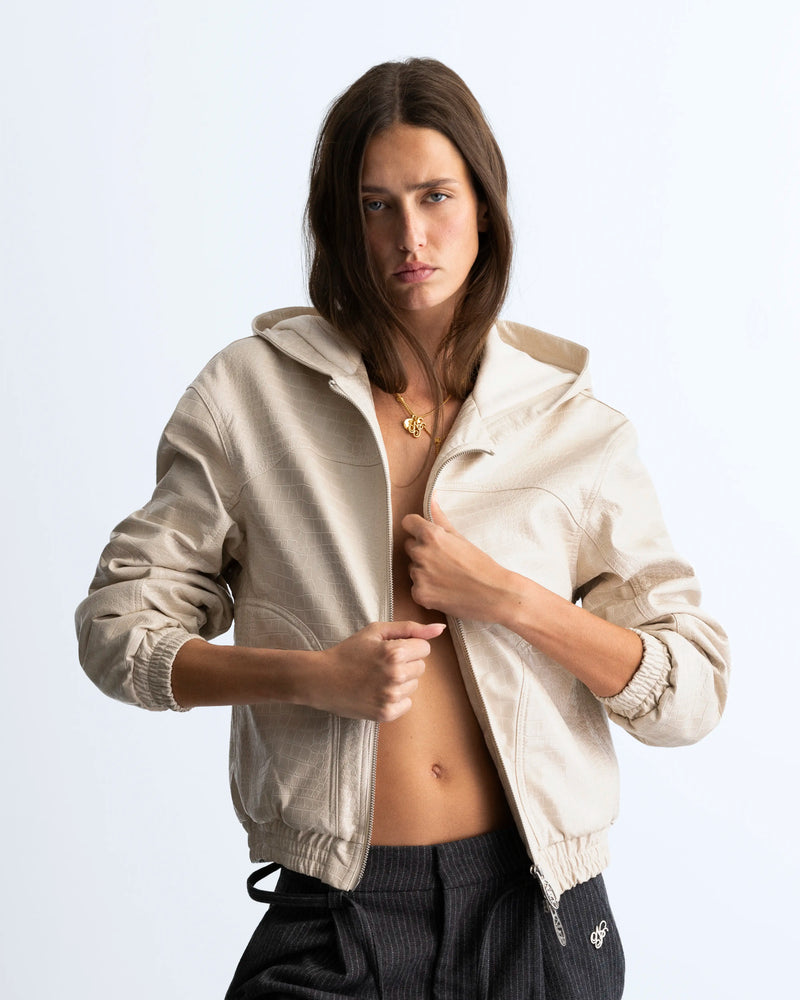 Croco Boxy Jacket