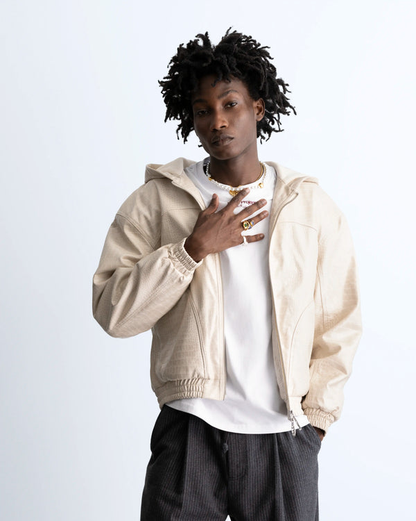 Croco Boxy Jacket