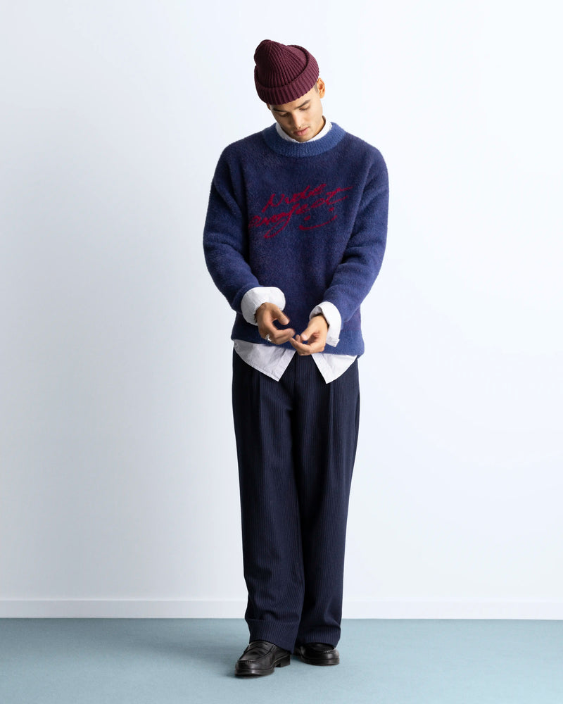 Gradient Cozy Sweater Navy