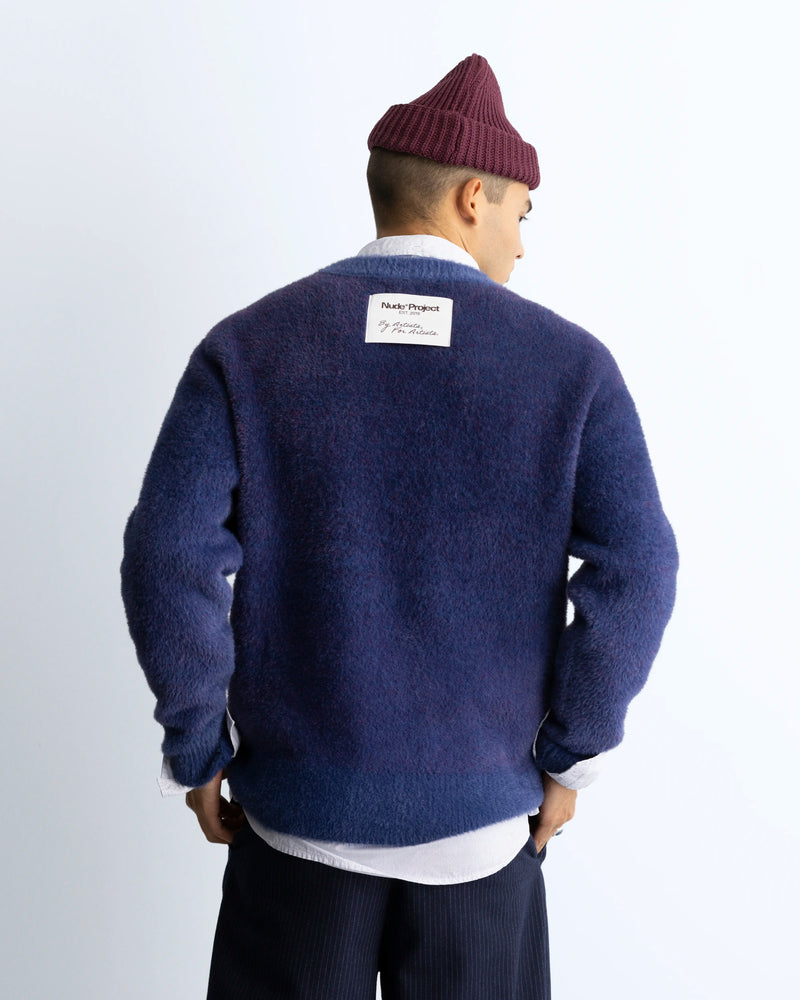 Gradient Cozy Sweater Navy