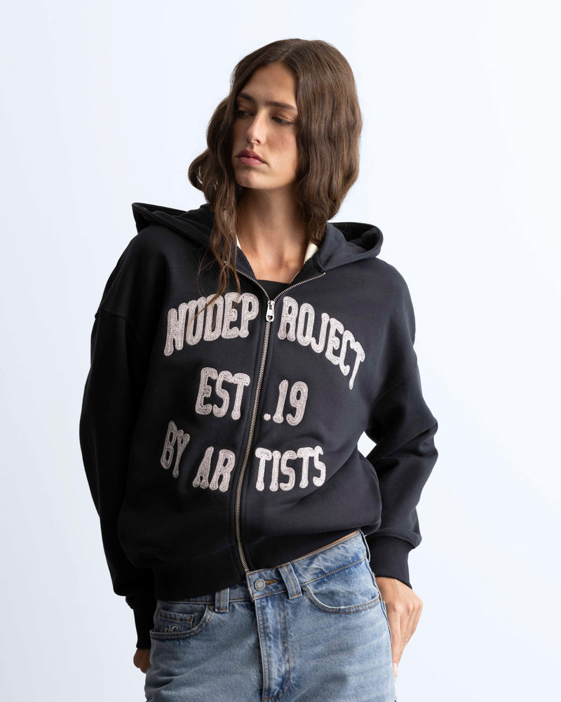 Gravity Zip-Up Hoodie Ash