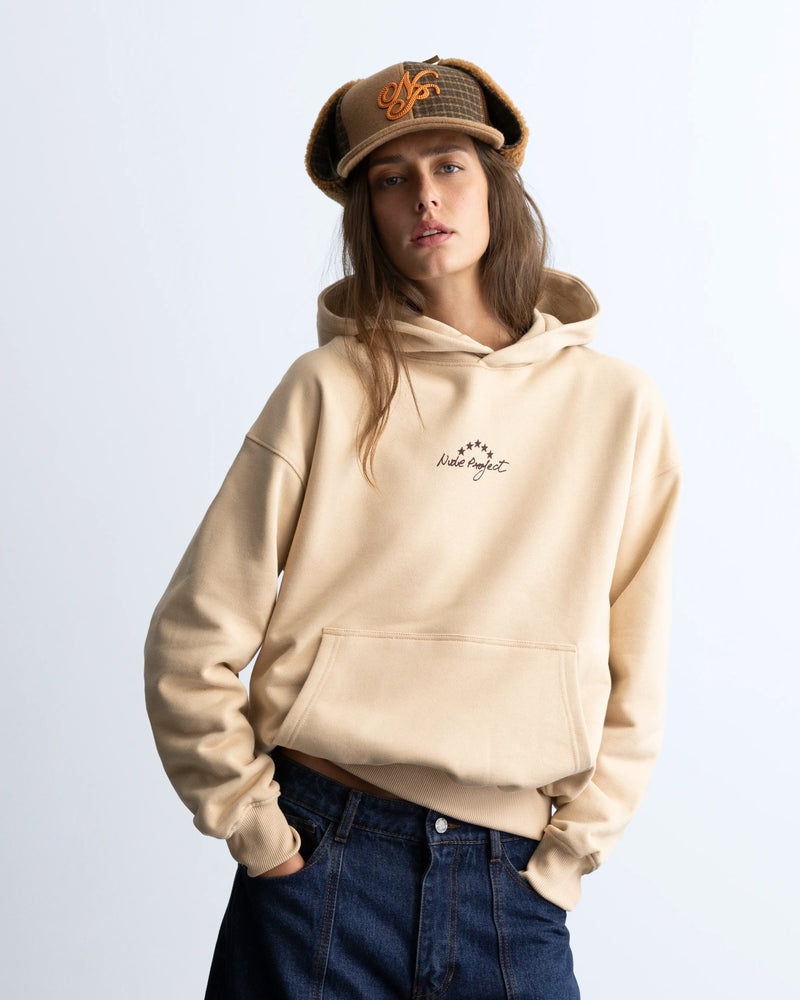 Pleasure Hoodie Cream