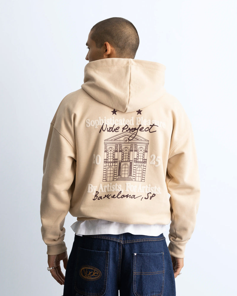 Pleasure Hoodie Cream