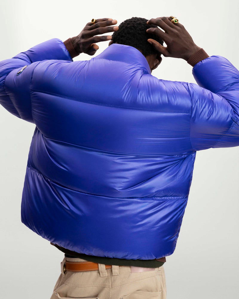 Real Down Og Puffer Jacket Blue