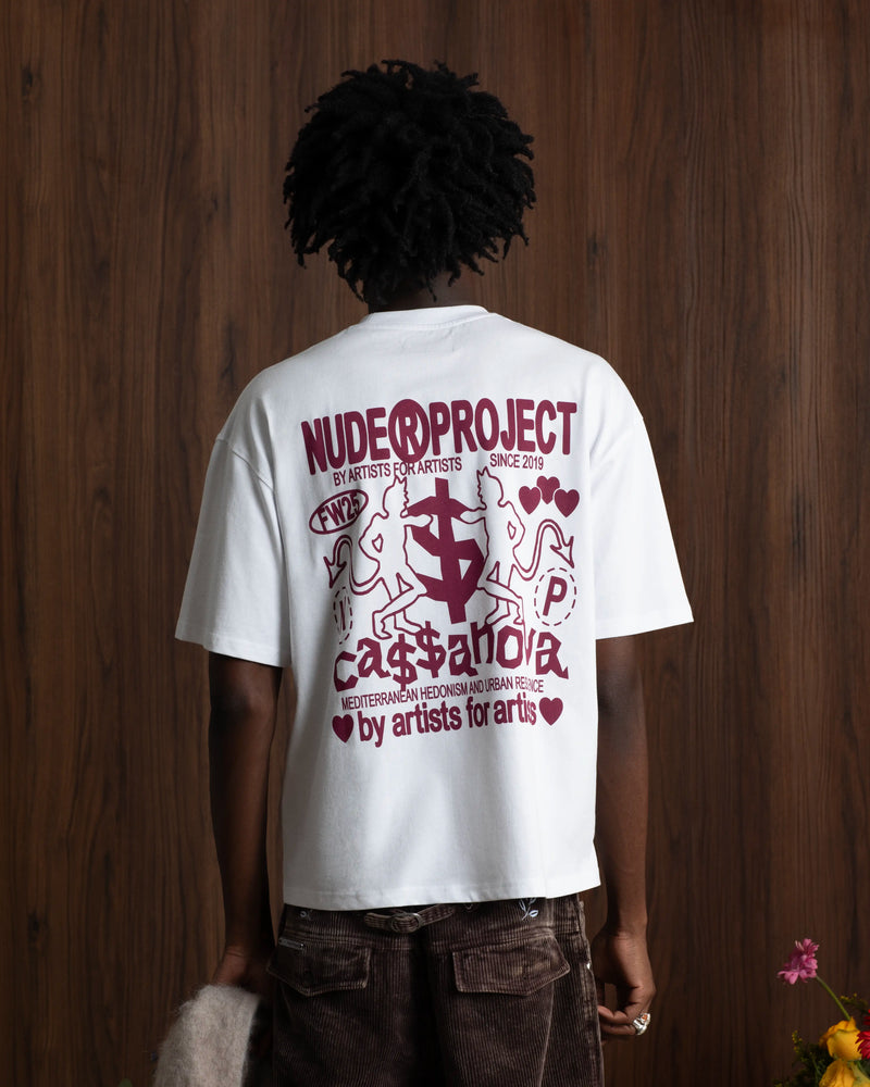 Cassanova Tee White